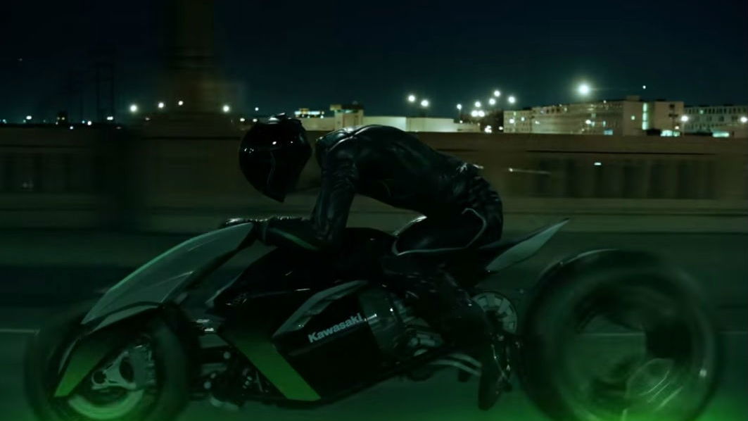 Watch: new teaser video for futuristic Kawasaki three-wheeler